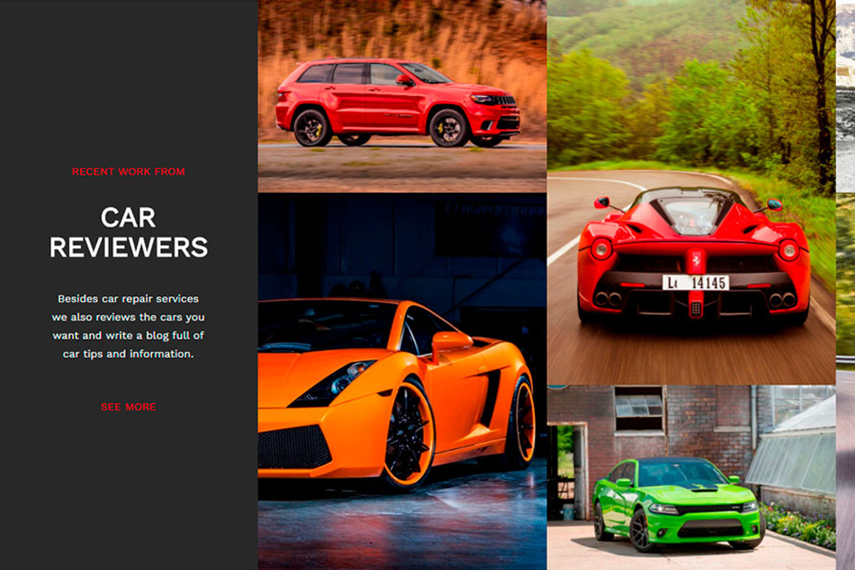 Mechanic Auto Repair WordPress Theme preview 4
