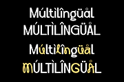 Gasteno - Experimental Unique Font, a Sans Serif Font by QR Design Studio (Thumbnail 8 of 14)