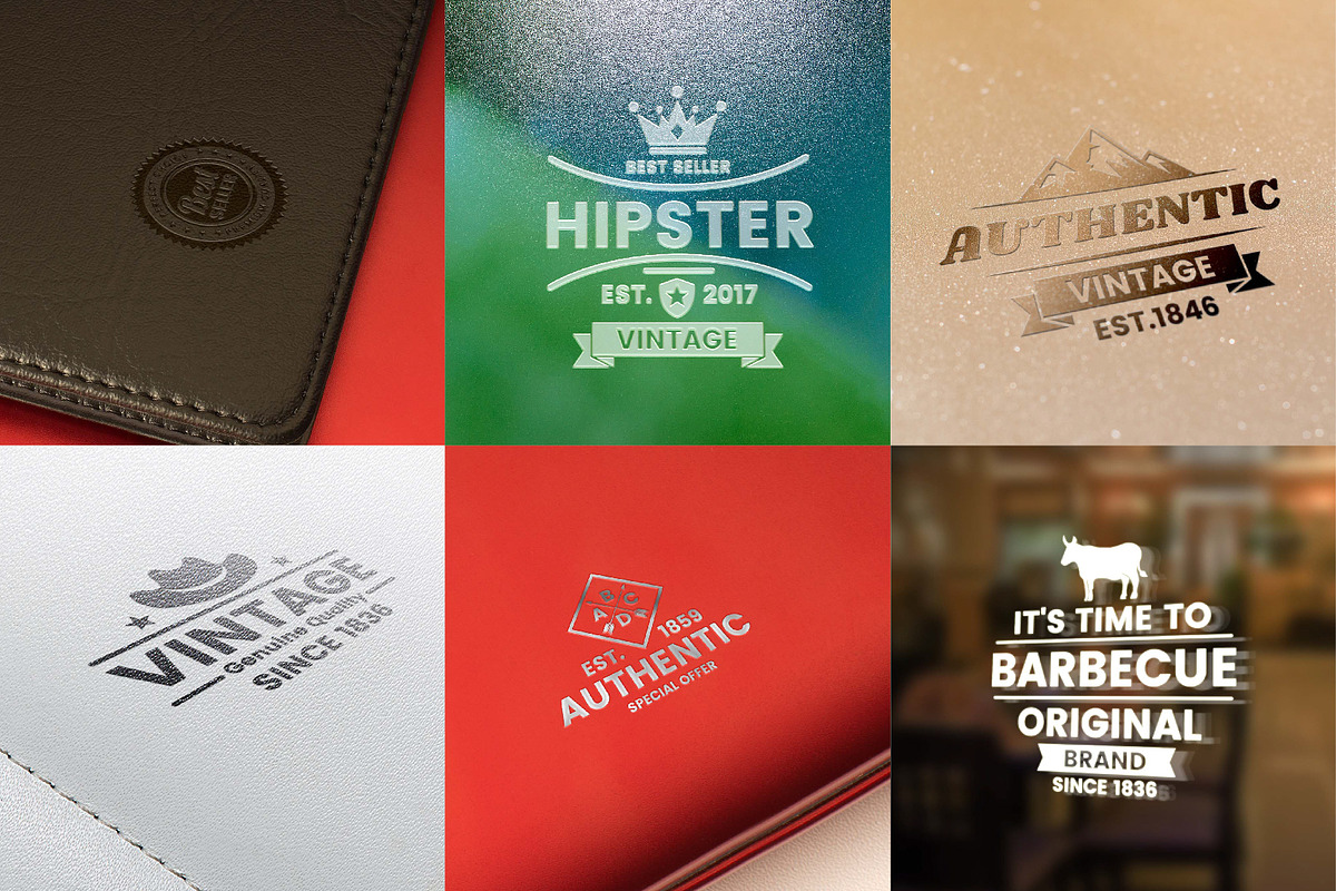 1207 Vintage Badge & Objects, a Branding & Logo Template by Toonsteb (Photo 14 of 24)