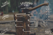 Savannah & Co ~ Hand Drawn Font, a Sans Serif Font by Greenhouse Supply Co (Thumbnail 4 of 4)