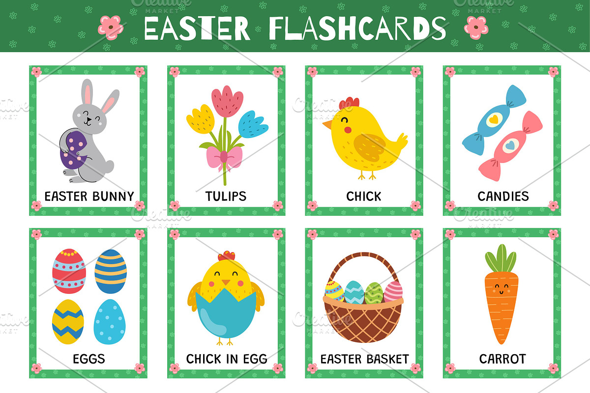 Flashcards for Kids Bundle: 570 in 1, an Education Illustration by Gulnara Sabirova (Photo 31 of 48)
