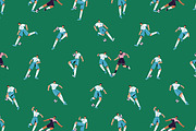 Football players set, patterns, a Sport Illustration by PaperTrident (Thumbnail 3 of 5)