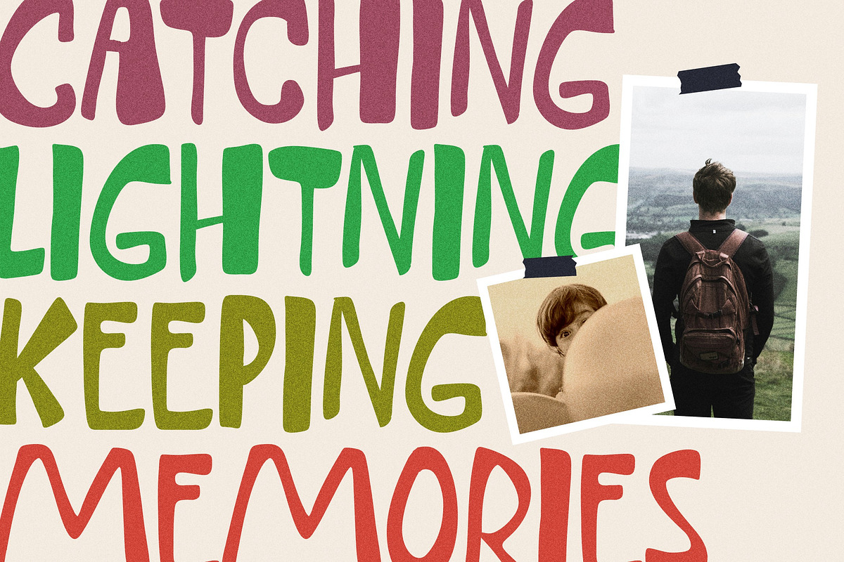 Freak Droop - Handwritten Ugly Font, a Handwritten Font by ErgibiStudio (Photo 9 of 11)