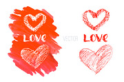 Happy Valentine's Day! Watercolor, a Decorative Illustration by Margo Miller (Thumbnail 15 of 22)
