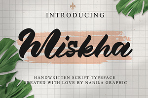 Miskha Handwriting Script