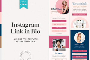 Alyssa Instagram Landing Page