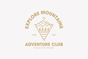 Adventure Logo Nature Travel Outdoor, a Branding & Logo Template by Signatoro