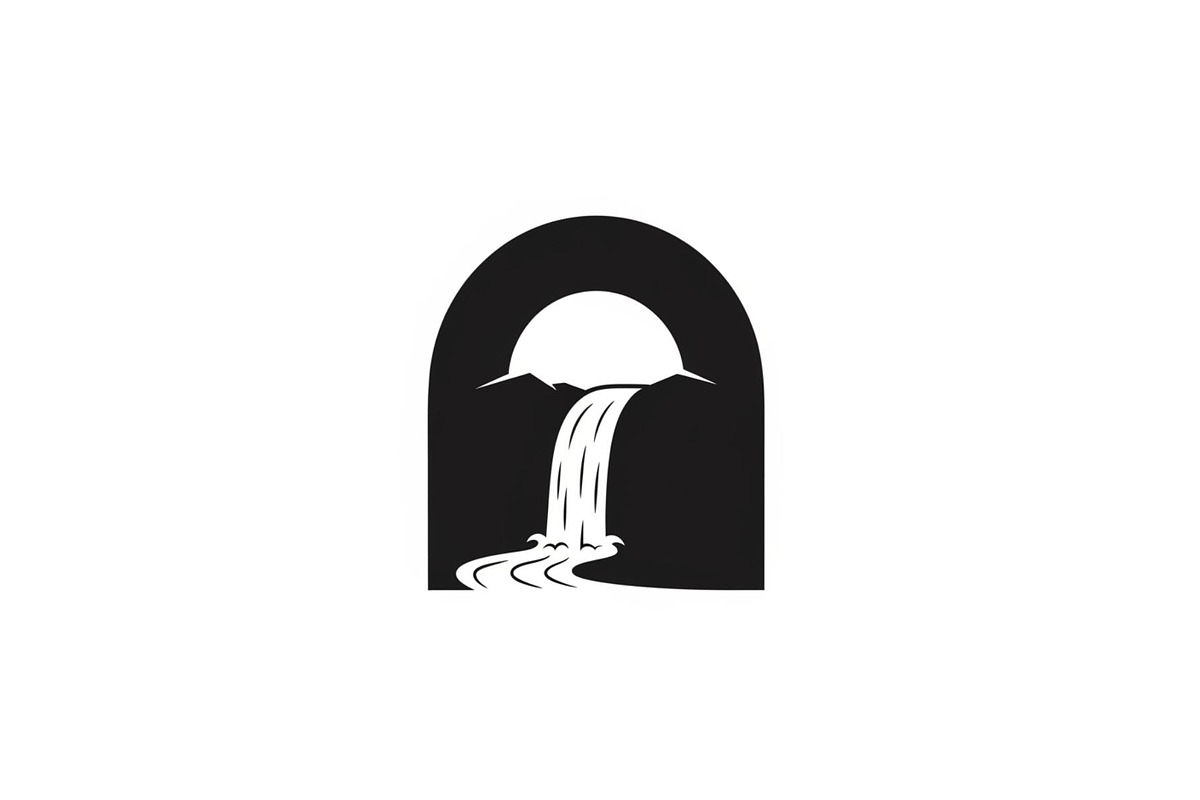 Waterfall Arch Landscape SVG Bundle, an Illustration by jahid234 (Photo 21 of 31)