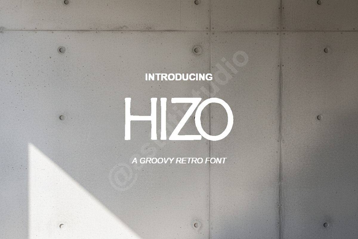 Hizo | Elegant Sans-Serif Typeface, a Font by Astuti Studio (Photo 1 of 16)