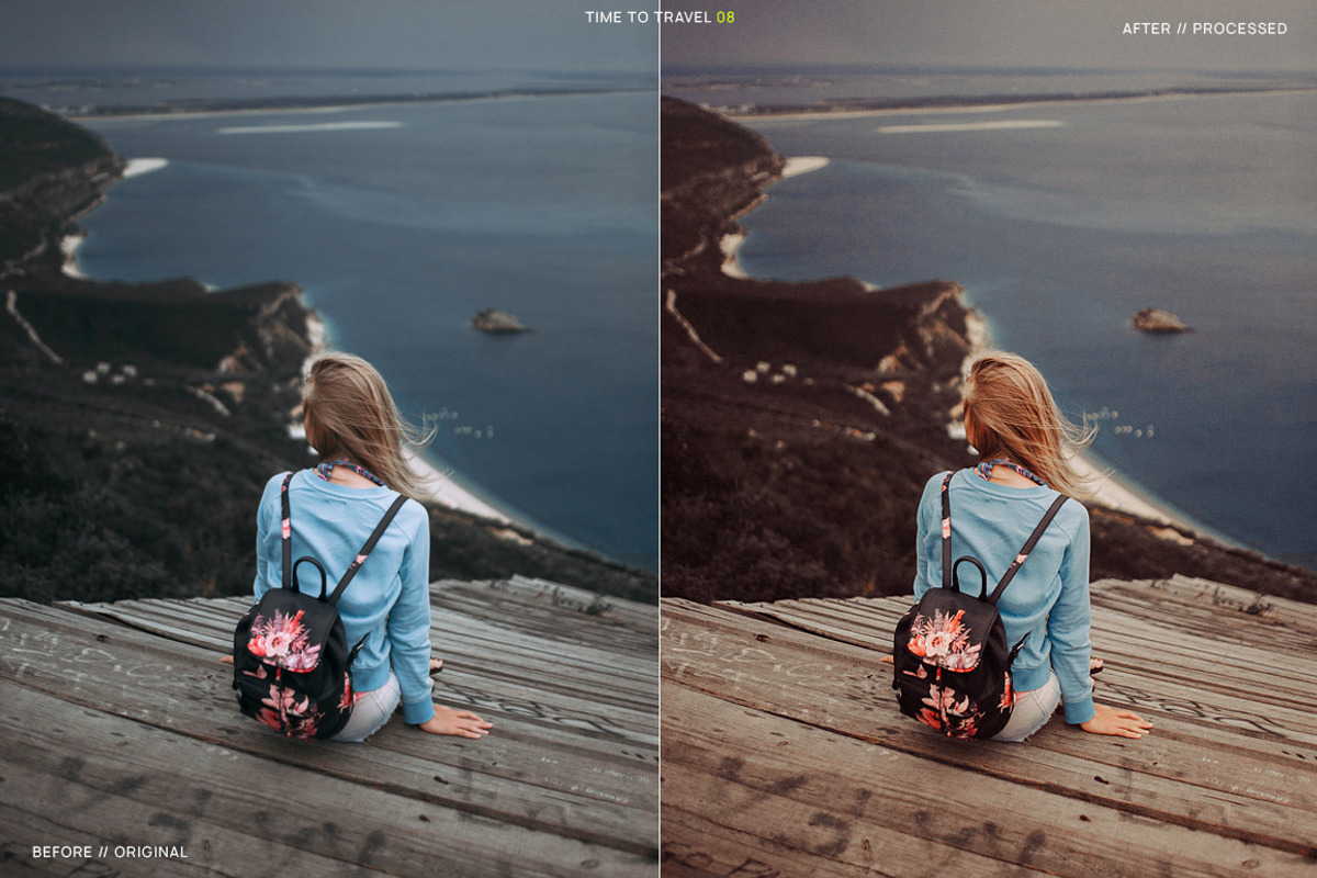 8 Time To Travel Lightroom Presets, an Action Add-On by Edito (Photo 10 of 10)