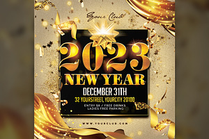 New Year Flyer, a Flyer Template by Creativestoree