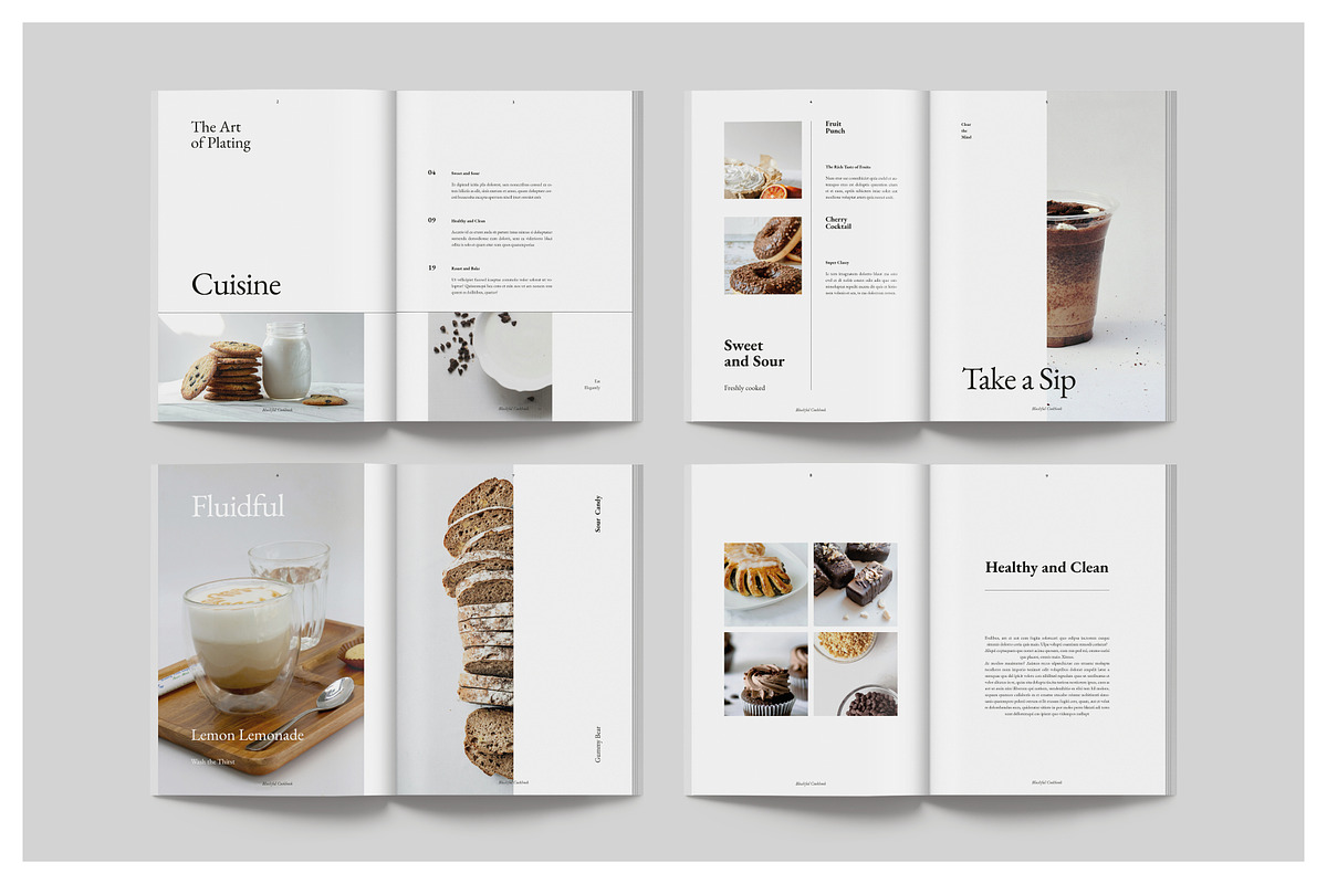 BLUSHFUL Recipes Book Cookbook, a Magazine Template by Arif Tri Ananta (Photo 2 of 14)
