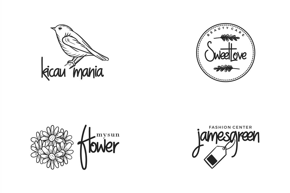 NightWork - Handwriting Font preview 6