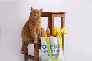 Canvas Tote Bag Mockups Vol 2, a Product Mockup by Hi, Mock-Up! (Thumbnail 7 of 9)