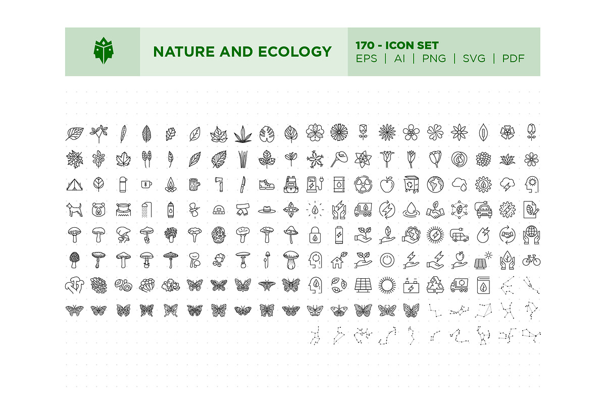 Nature and Ecology, an Outline Icon by Pathlord (Photo 3 of 7)