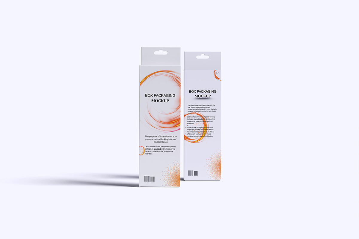 Box Packaging Mockup, a Packaging Mockup by seulangagraphic (Photo 2 of 5)