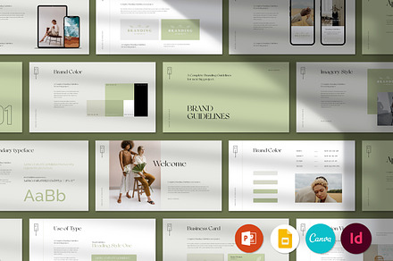 Canva Brand Guidelines, a Presentation Template by UpSolution