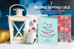 Christmas greetings cards pack