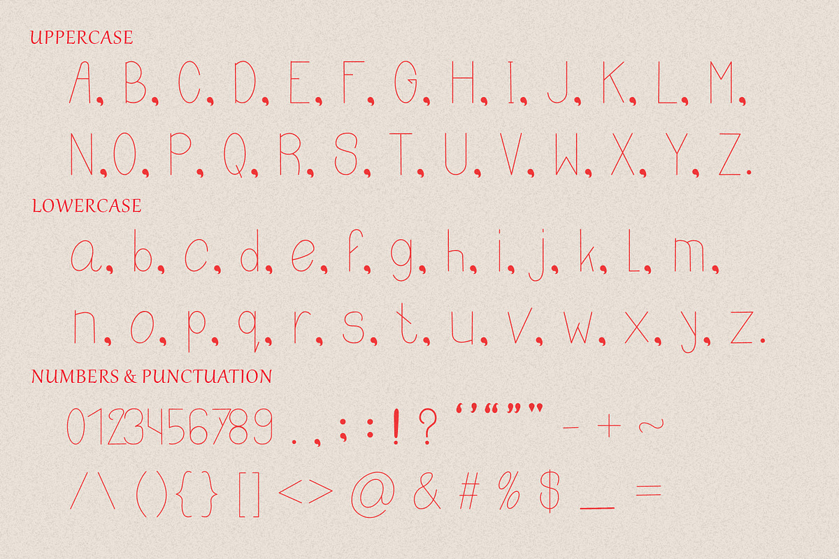 Ingenue Serif Bundle font, a Serif Font by CHIMERA (Photo 12 of 17)