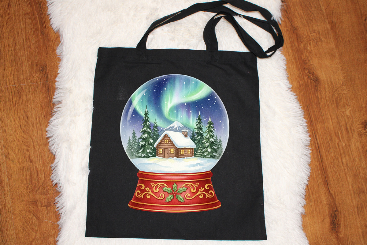 Winter Snow Globe PNG, an Illustration by SinaCreation (Photo 4 of 7)