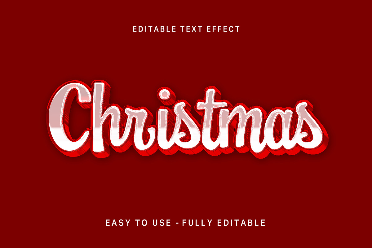 Glass 3D Cursive Text Effect