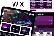 DJ & Disco Website Template, a Wix Template by Kitteeh (Thumbnail 20 of 21)