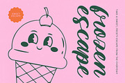Mintac Bold Handwritten Font, a Script Font by Letterena Studios Script (Thumbnail 6 of 20)