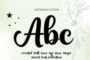 Pretty Alphabet, a Script Font by Wow Magic (Thumbnail 2 of 3)