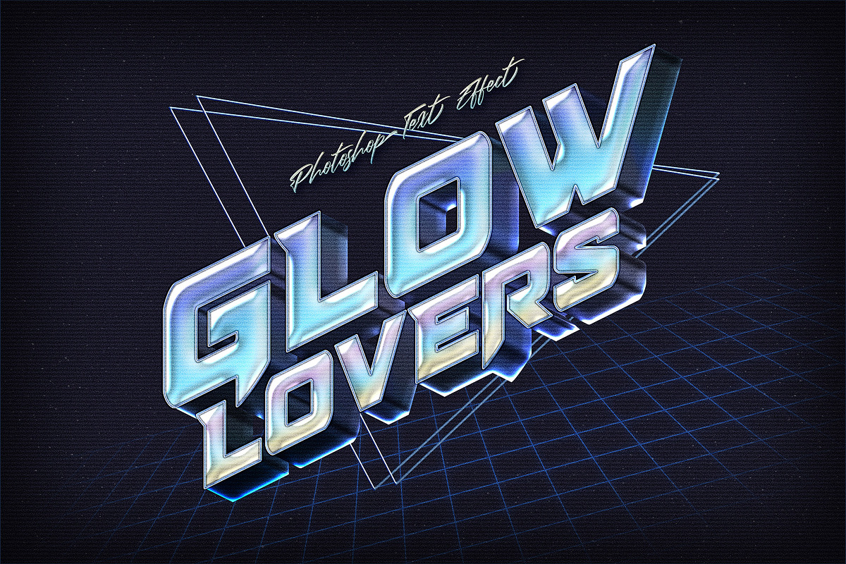 80s Retro Nostalgia Text Effects, a Layer Style Add-On by Andrew Skoch Design (Photo 8 of 14)