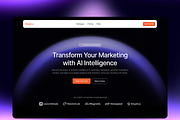 Saas Landingpage Design, an UI Kit Template by Ahmed Rubel (Thumbnail 3 of 5)