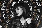 Blackent, a Blackletter Font by Burntilldead (Thumbnail 2 of 11)