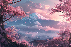 Beautifully sakura trees in the park, a Nature Photo by AlyaAnd