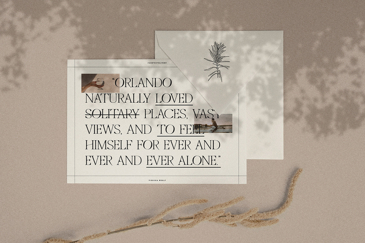 Lucky Feelings - Serif Font Family, a Serif Font by SilverStag Type Foundry (Photo 3 of 12)