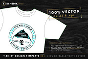 T-Shirt Design Template - 001, an Object Graphic by KENEDIK DESIGN STUDIO (Thumbnail 7 of 7)