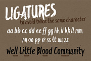 Blackflower, a Script Font by TypeFaith Fonts (Thumbnail 5 of 5)