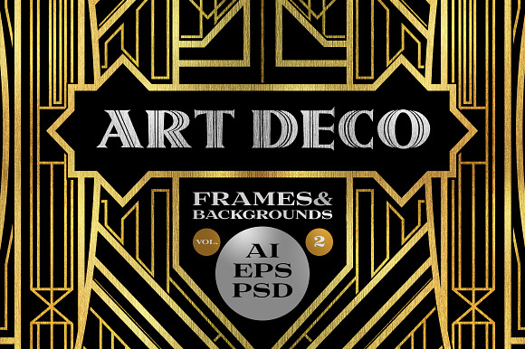 10 Frames Vol.2 - Art Deco Style preview 6
