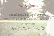 Lovely Bones // Multi Weight Font, a Sans Serif Font by by Masselyn (Thumbnail 3 of 5)