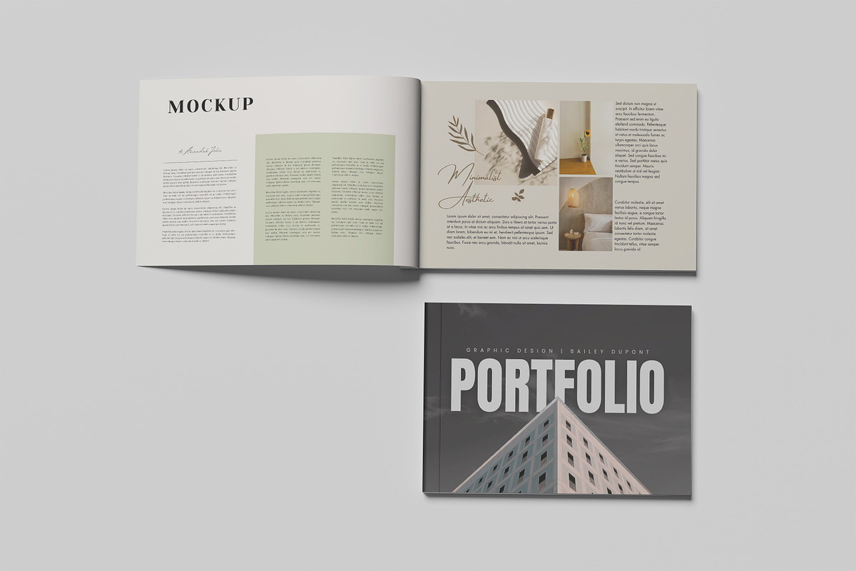 Landscape DL mockup, a Brochure Template by kebunmockup (Photo 2 of 5)