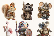 Roman Empire Animal Clipart, an Animal Illustration by Design Scotch (Thumbnail 9 of 9)