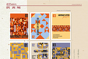 Patterns of letters, numbers, a Pattern Graphic by Collection by VY (Thumbnail 6 of 14)