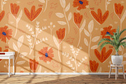 Sunset Wildflowers Patterns, a Pattern Graphic by lilovwishes (Thumbnail 5 of 5)