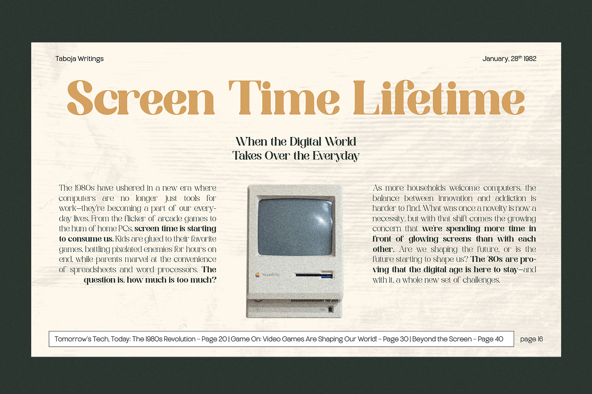 TBJ Sodabery Serif Retro Family, a Serif Font by Taboja Studio (Photo 18 of 21)