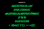 Frakend Handwritten Display Font, a Handwritten Font by MACK 75 (Thumbnail 5 of 5)