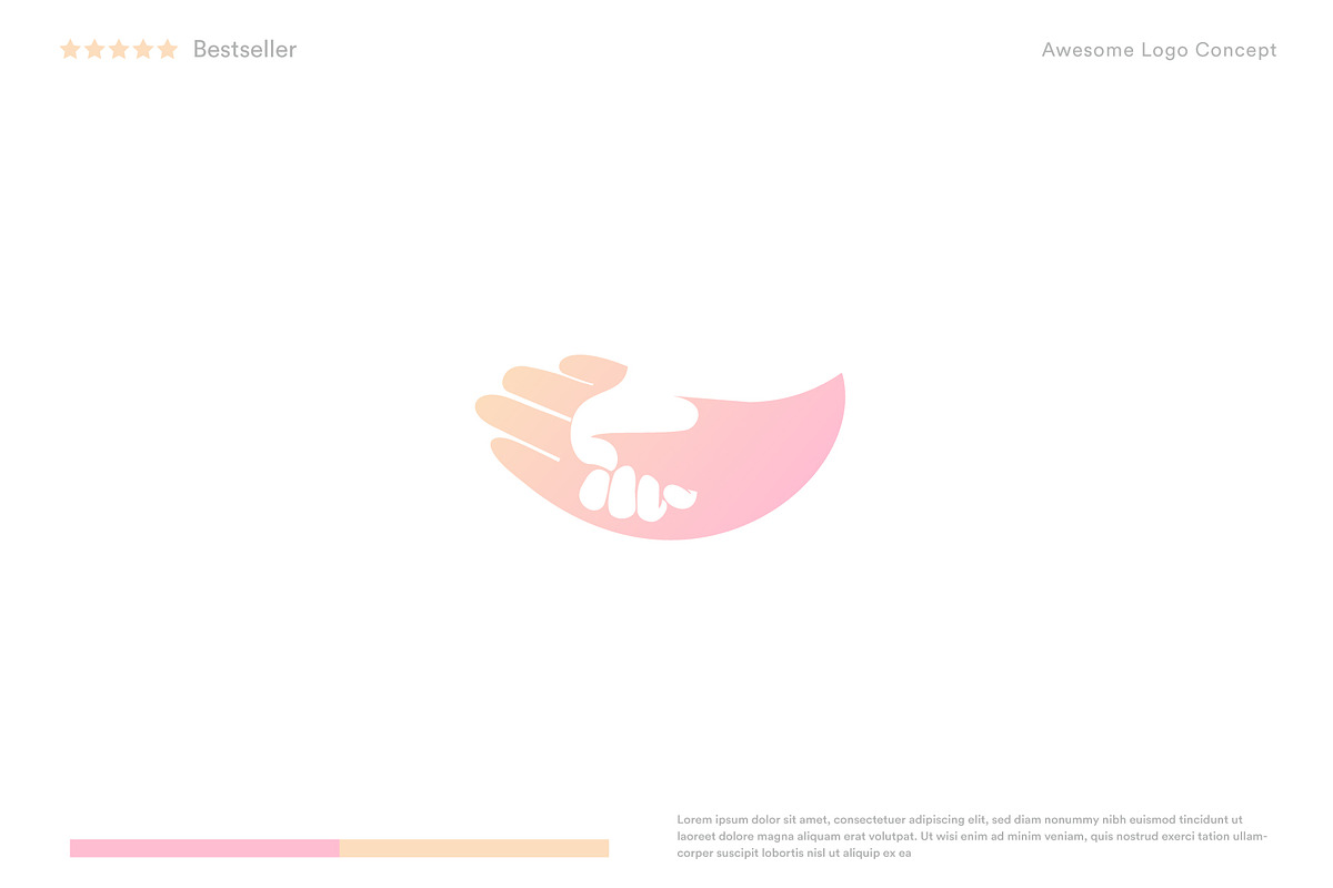 Mother Hand Logo Template, a Branding & Logo Template by Artyway Logo (Photo 1 of 4)