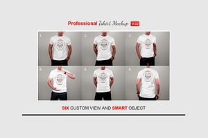 Mens Tshirt Mockup Vol-1 Bundle