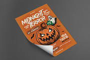 Halloween Party Flyer, a Flyer Template by monogrph (Thumbnail 2 of 4)