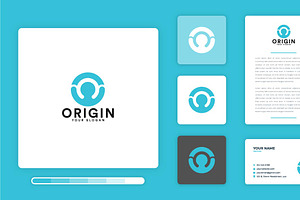 Origin Logo Design Template