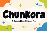 Chunkora – Chunky Display Font, a Slab Serif Font by Wow Magic (Thumbnail 1 of 4)