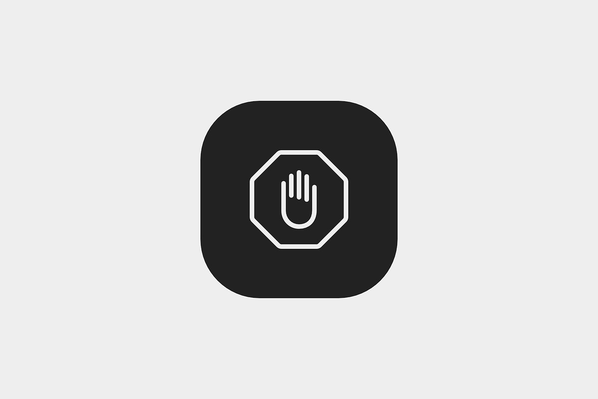 Stop, an Outline Icon by Jordy (Photo 2 of 2)