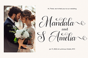 Gildane Hyme, a Script Font by Essentials Studio (Thumbnail 4 of 8)